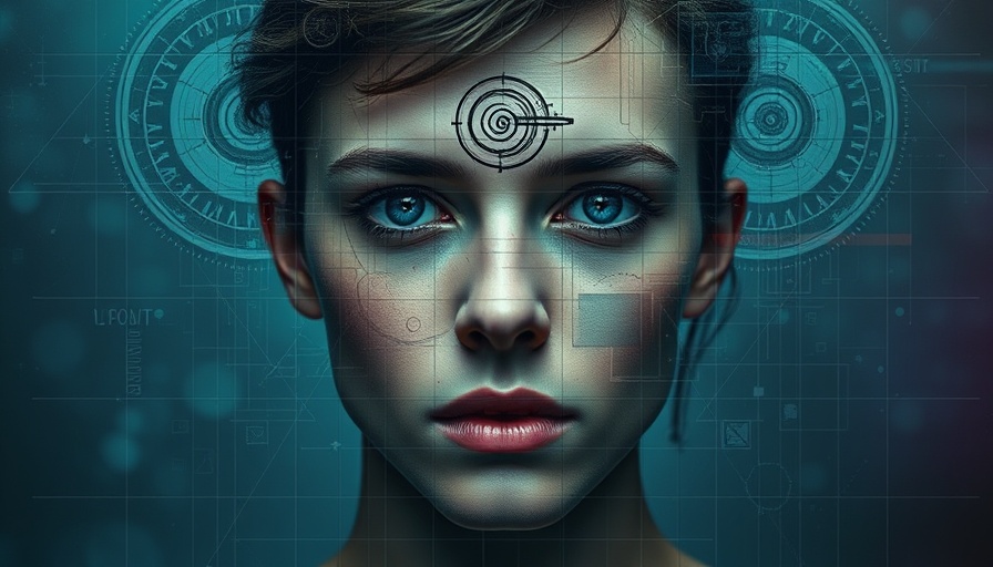 Abstract depiction of high-functioning depression using surreal symbols.