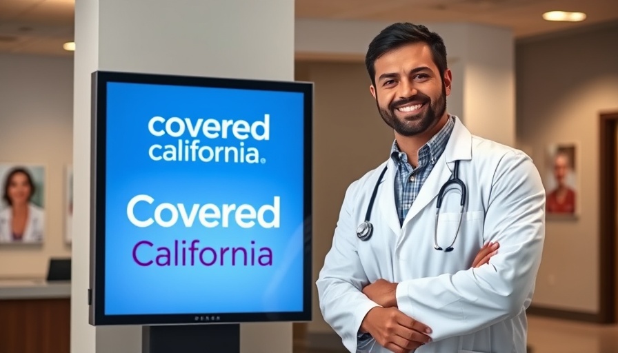 Healthcare professional discussing Covered California healthcare challenges.