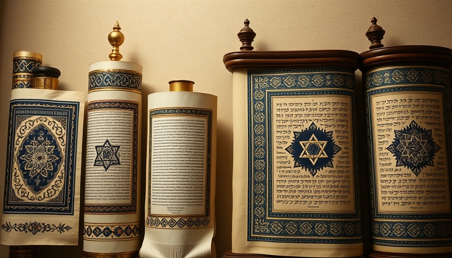 Elegant Torah scroll covers highlighting Jewish heritage