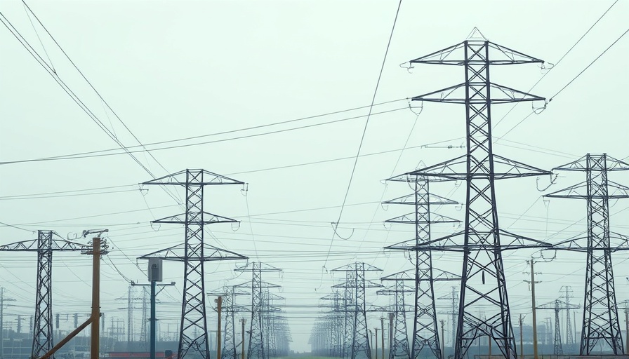 North County San Diego clean energy power lines and transport scene.