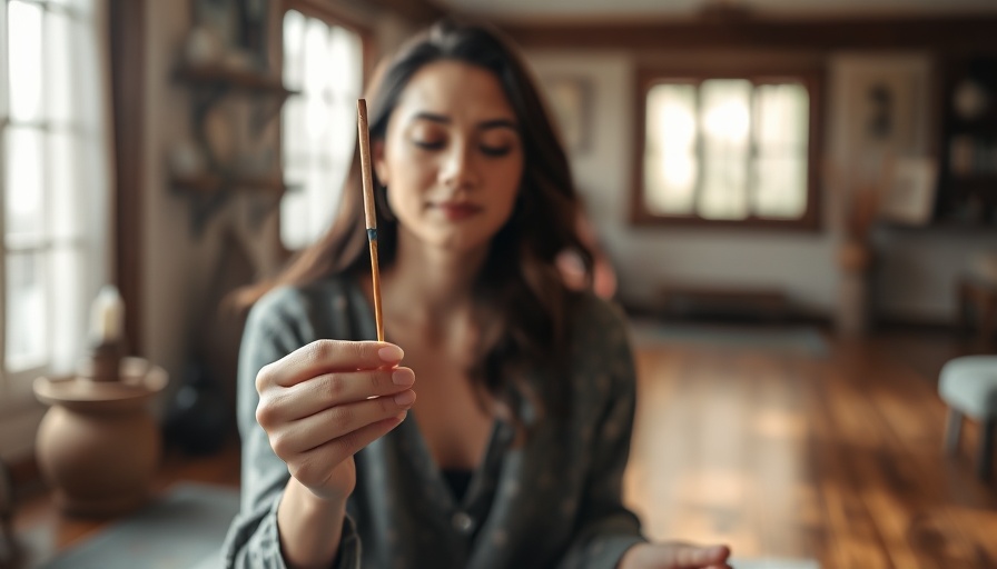 Calm woman experiencing scent for understanding the eight senses.