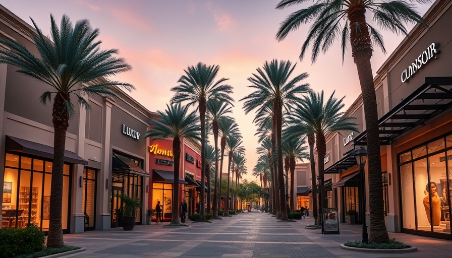 Organized retail theft North County scene at a shopping center during twilight.