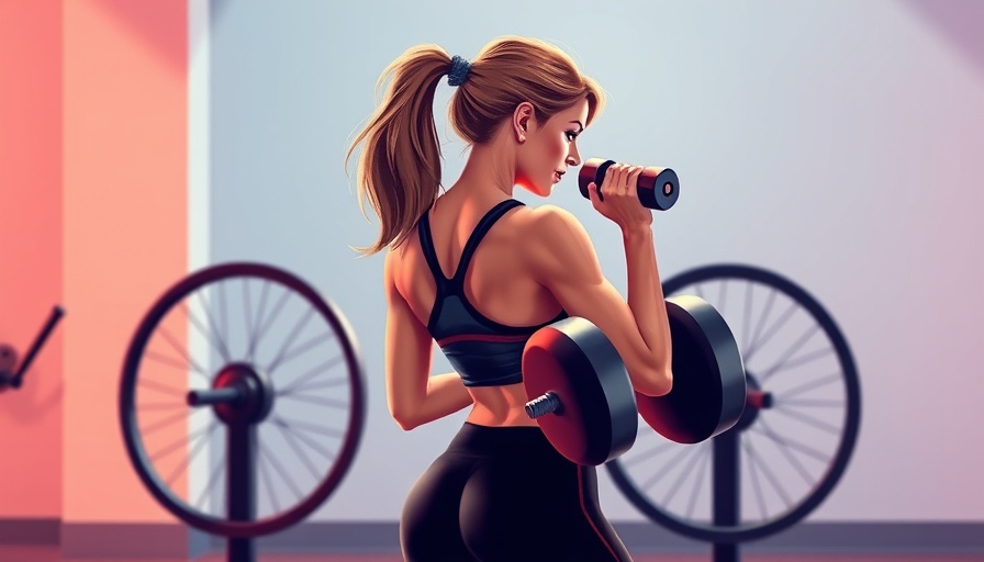 Stylized illustration of fitness choices highlighting healthy fitness alternatives.
