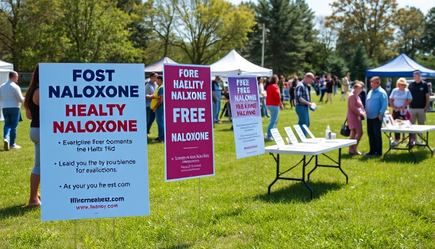 U.S. overdose deaths decline: free naloxone distribution event.