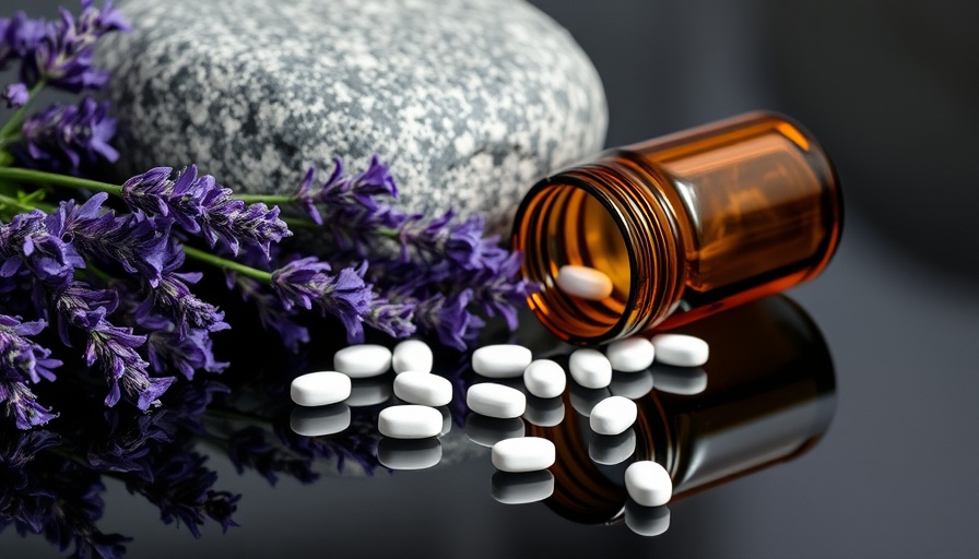 Homeopathy as a Health Alternative - lavender and pills.