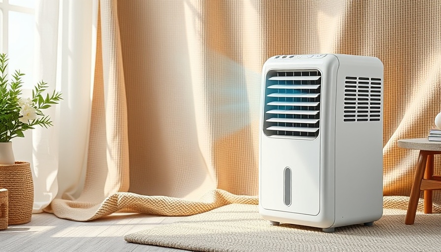 Portable air cooler for effective home cooling solutions.