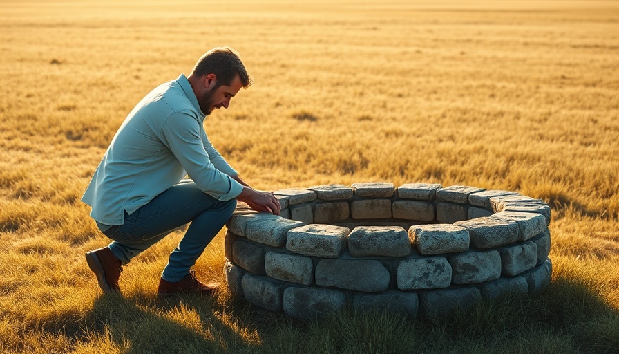 Man inspecting a well while considering the benefits of buying a home with a well.