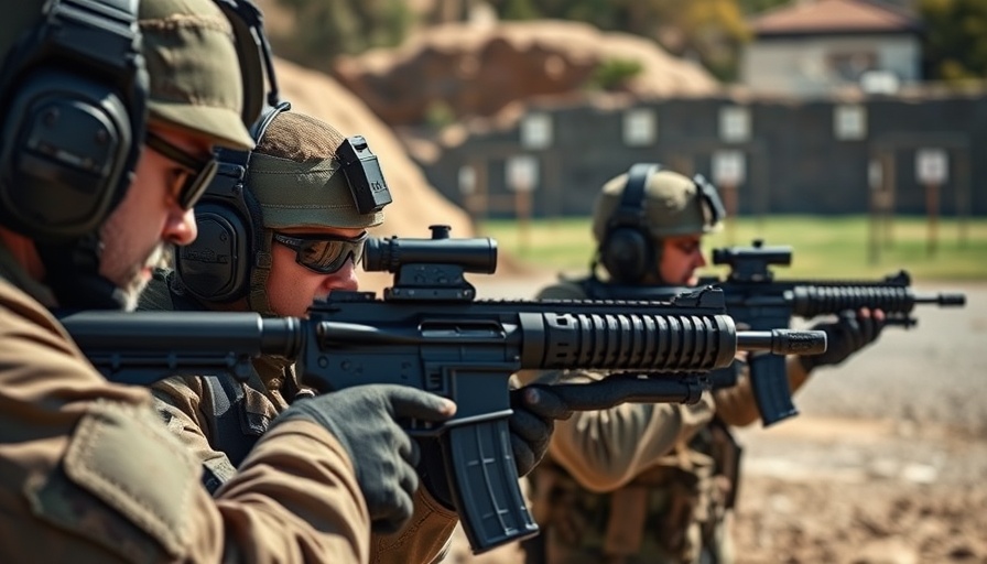 Importance of being present in firearms training at outdoor range.