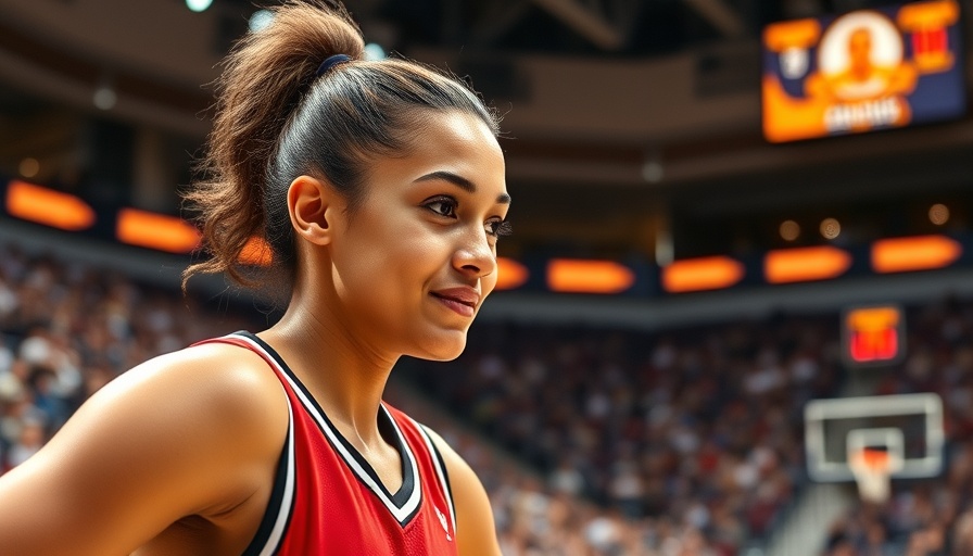 WNBA player in action, highlighting WNBA partnership with E.W. Scripps.