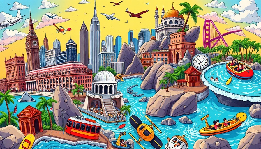 Choose Your Trip 2025 Contest Rules illustrated with travel collage.