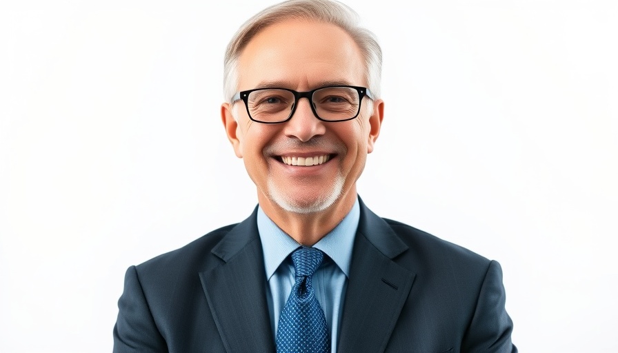 Portrait of an older man in glasses smiling, related to 'The Dennis Prager Show'