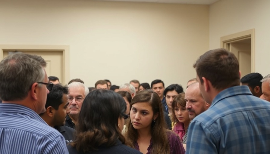 Documented tense scene at event on discrimination faced by Mexican Americans.