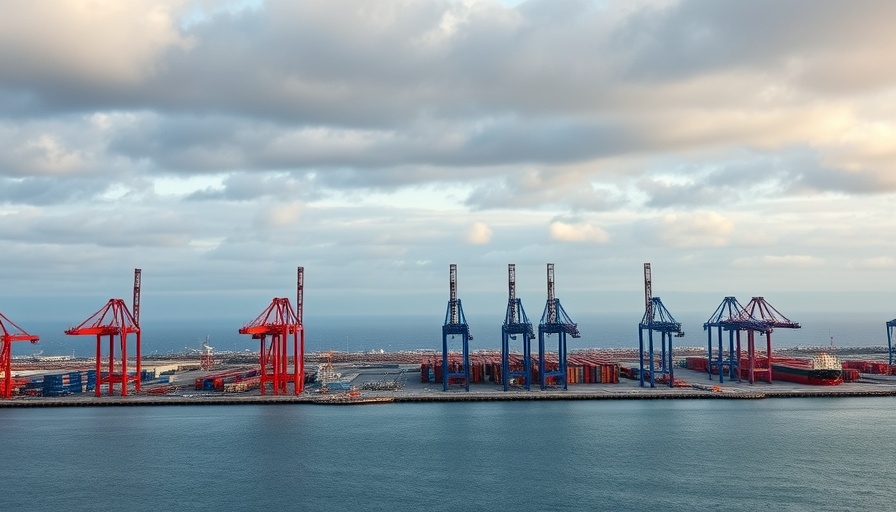 Impact of tariffs on Long Beach businesses: expansive shipping port.