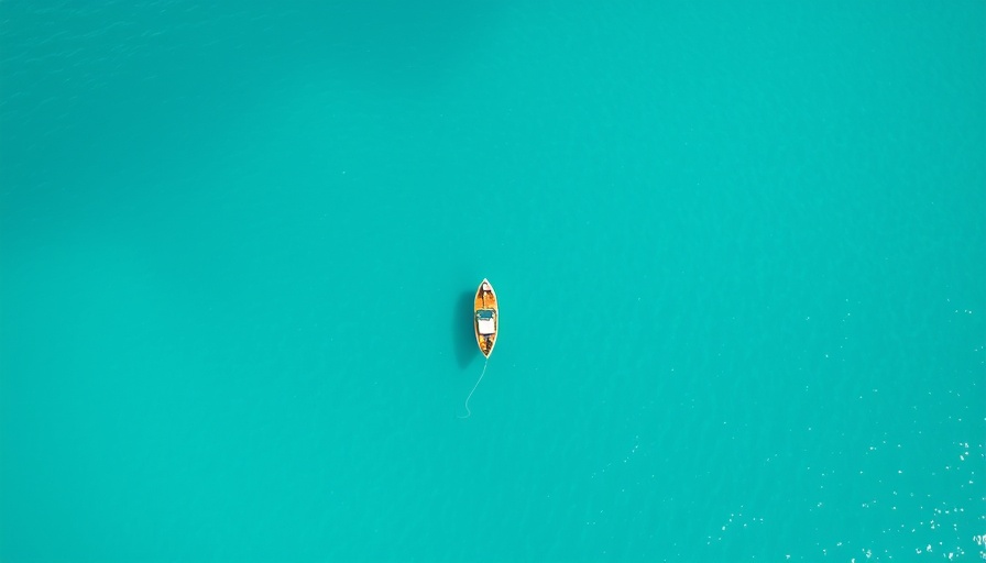 Boat on clear Lake Tahoe waters, showcasing impressive clarity.