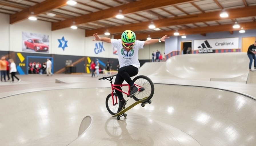From newbies to Olympians, YMCA's new skate and bike park opens for everyone