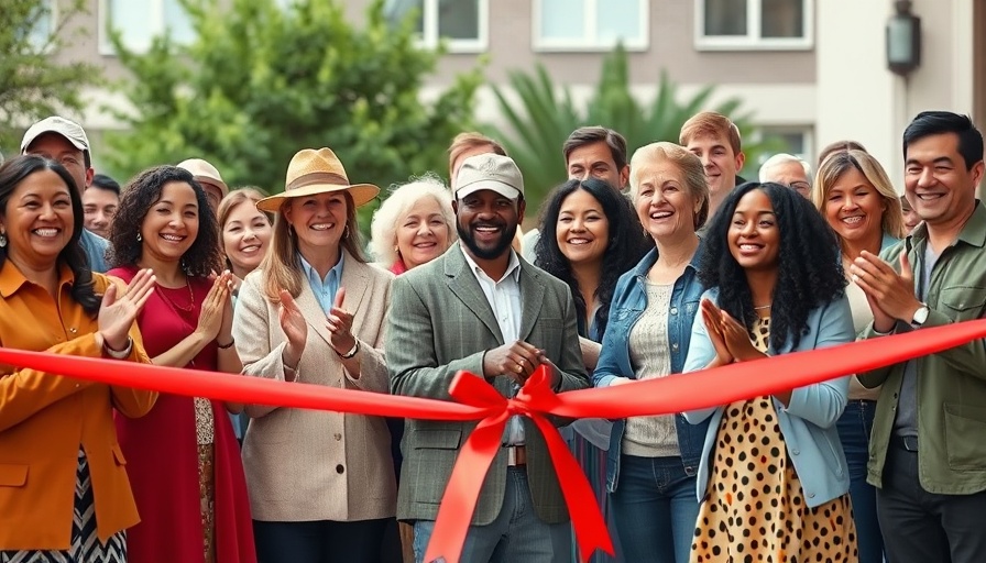 Ribbon-cutting ceremony for affordable housing in Mission Valley.