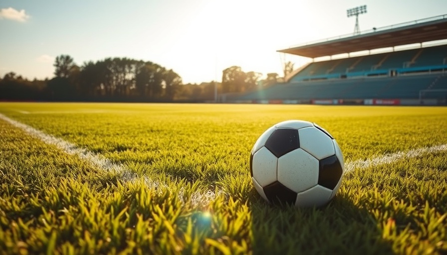 Soccer ball on field corner during NCAA Experimental Review Challenges.