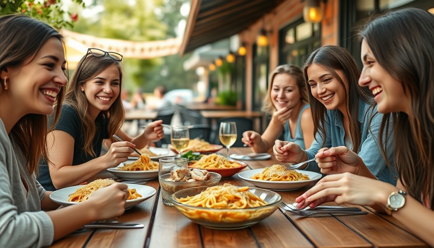 San Diego food tour participants enjoying a meal together.