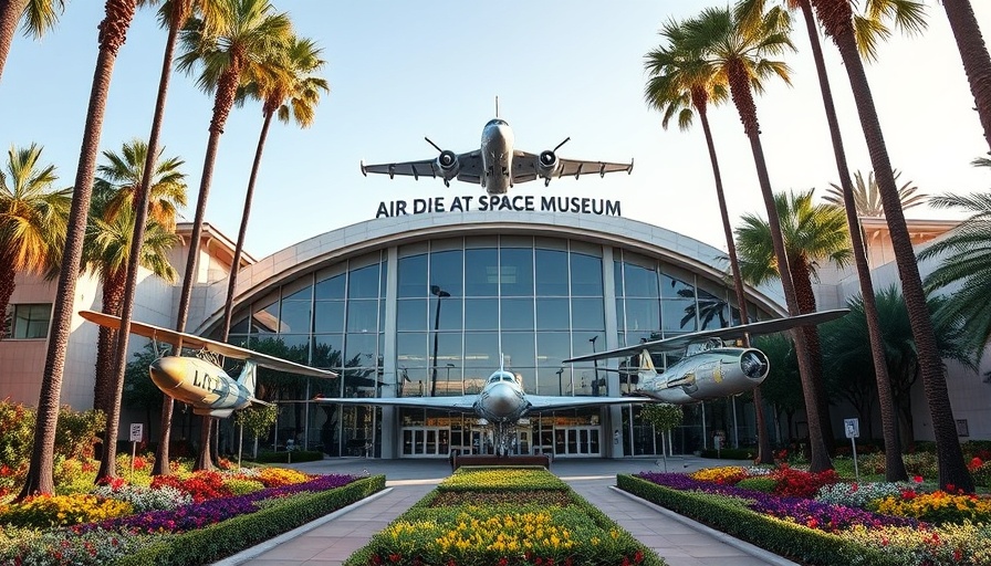 San Diego Museum Month 2025 half-off admission at Air and Space Museum.