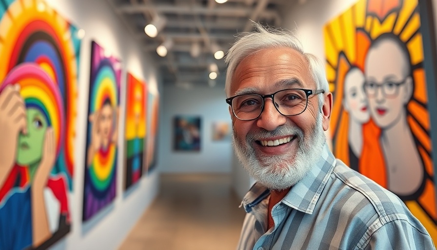 The Studio Door celebrates Pride with vibrant art display.