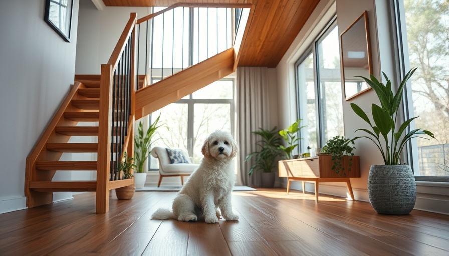 Gold Nugget Award Winners 2025: Cozy room with dog in sunlight.