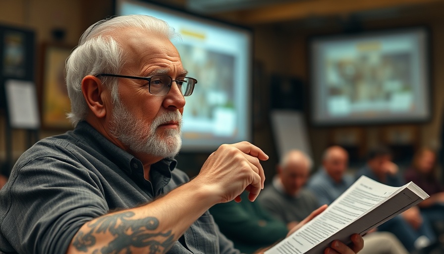 Holocaust Museum visit featuring an elderly man sharing experiences.