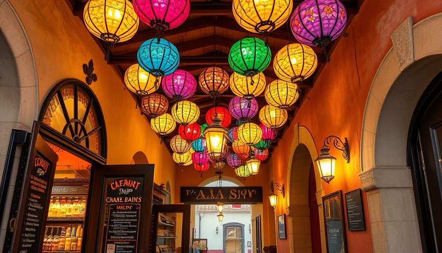 San Diego Old Town shop with colorful decor and traditional charm.