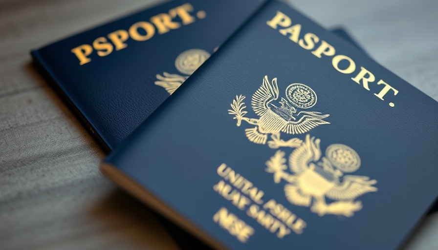Close-up of two U.S. passports; passport sex markers for transgender individuals.