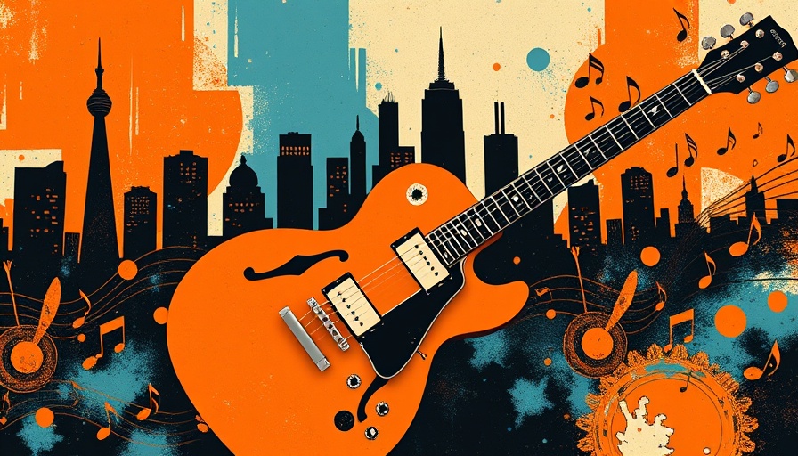 Omo Cloud Ultimate Love abstract music cityscape illustration