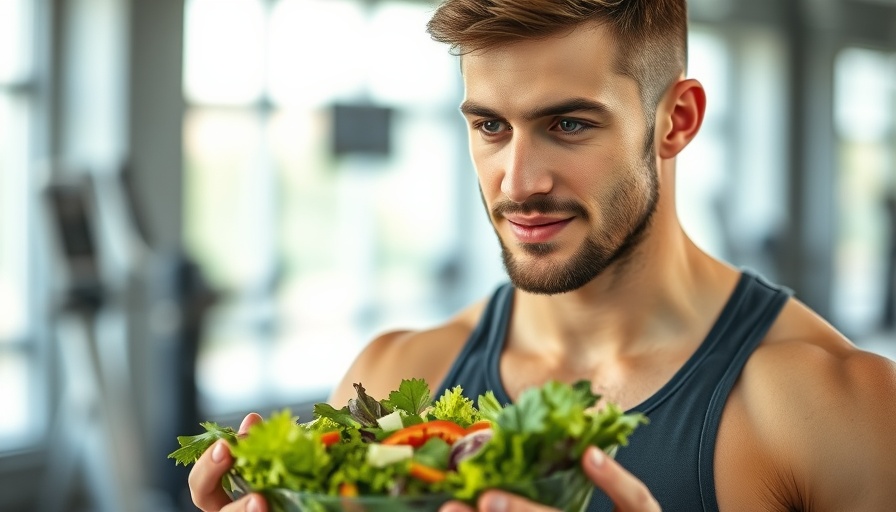 Healthy lifestyle choices: individual enjoying fresh salad highlighting ways to keep your stomach healthy.