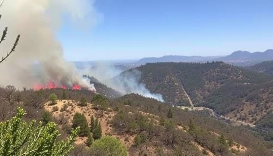 Brush fire in Lakeside grows to 850+ acres on 2nd day