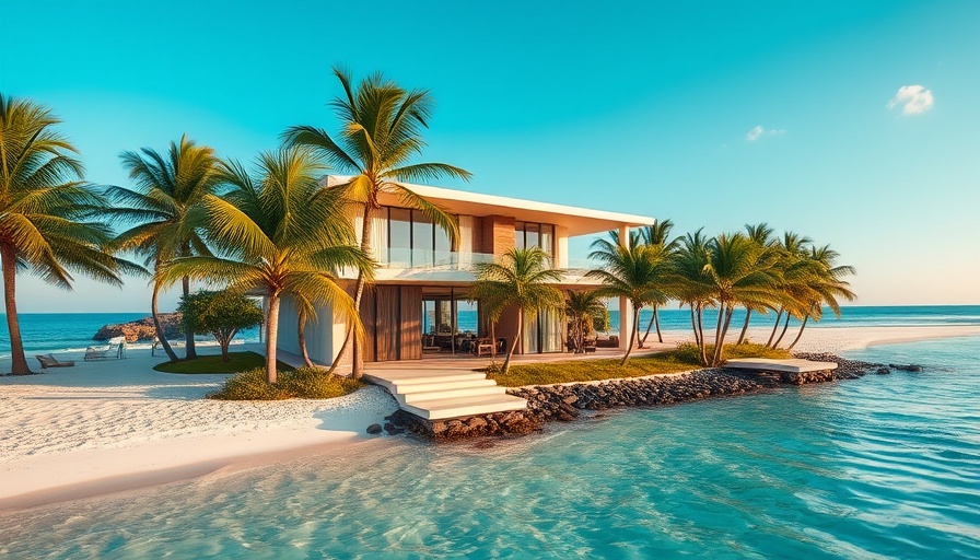Modern San Diego real estate with ocean view.