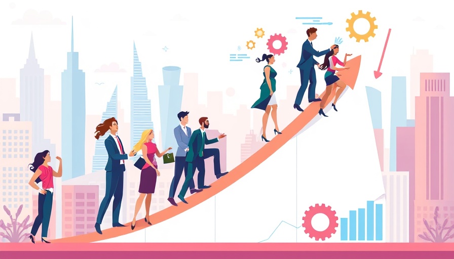 Hiring Marketing Leadership Based on Business Stage visual guide.