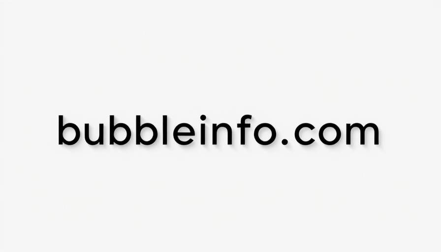 bubbleinfo.com logo design example