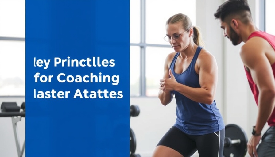 Key Principles For Coaching Master Athletes