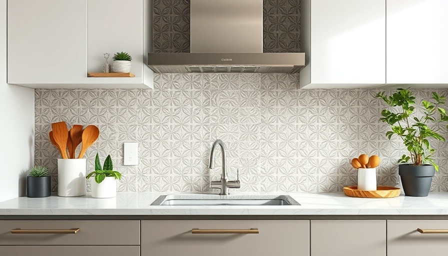 Elegant kitchen design at Fresno Home and Garden Show.