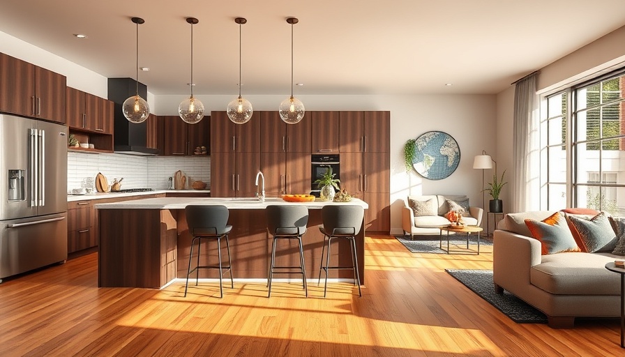 Modern kitchen interior reflecting Fresno remodeling design trends 2025.