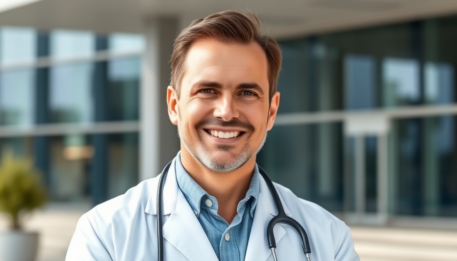 Infection prevention expert in San Diego standing outside.