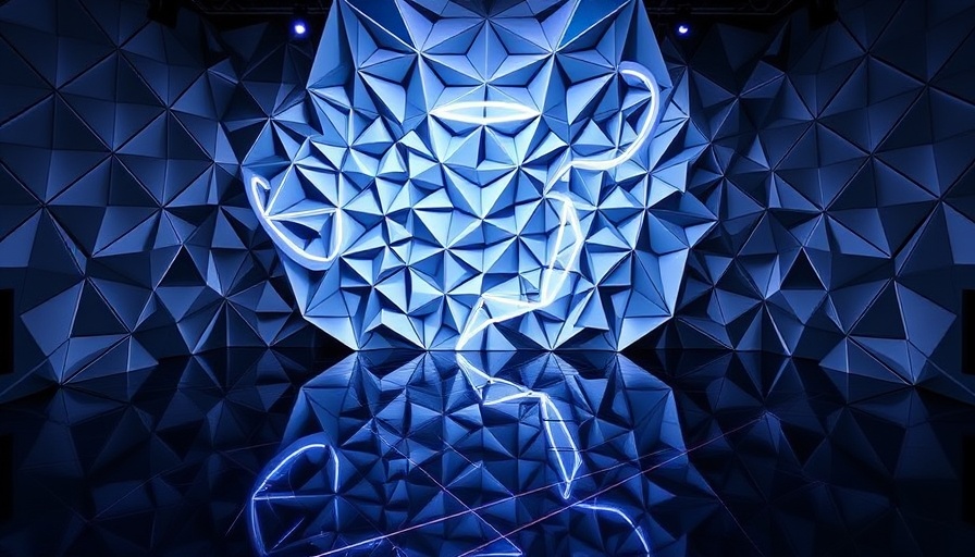 Reflective geometric installation at Museum of Illusions San Diego.