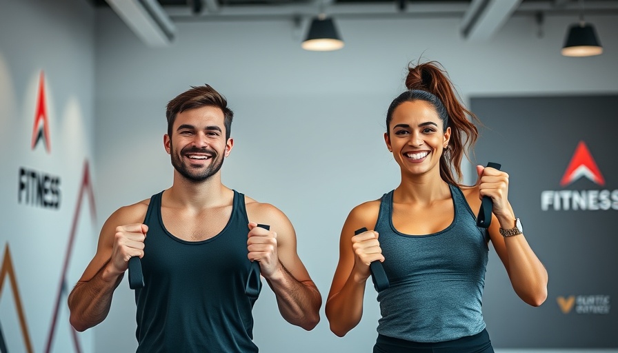 20 Min Full Body Resistance Band Workout, energetic duo promoting fitness