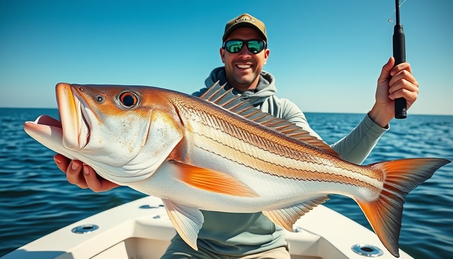 Chesapeake Bay fishing in July with large cobia catch on a boat, sunny day.