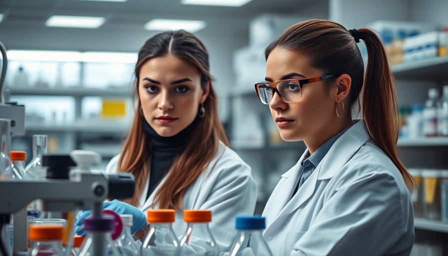 Scientists in California lab preparing research funded by health grants