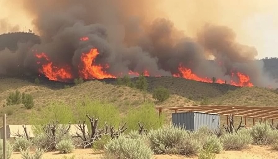 Brush fire prompts evacuation orders in San Bernardino County