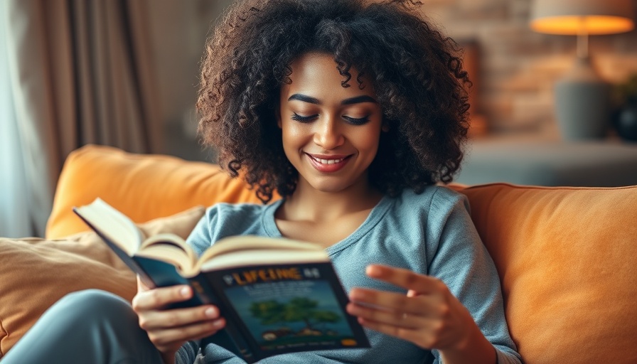 Woman reading on a sofa, related to B vitamins for healthy brain aging.