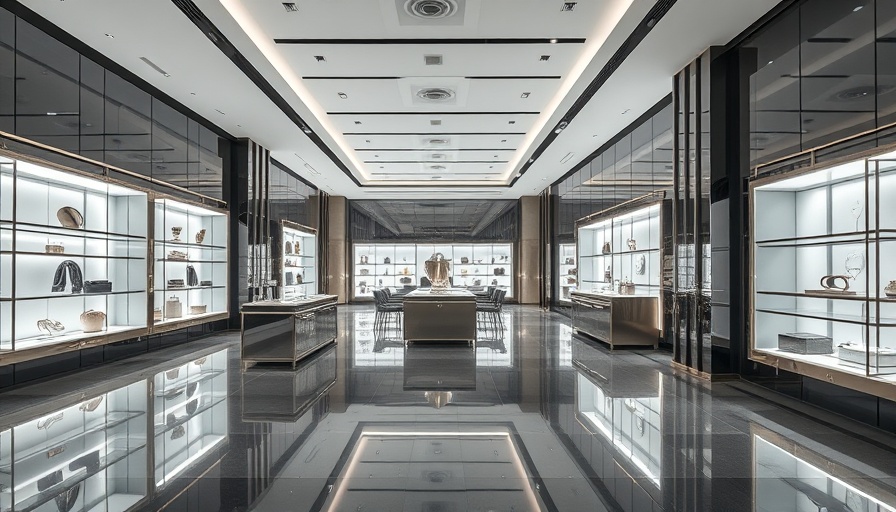 Smart marketing strategies for luxury brands showcased in a high-end store.