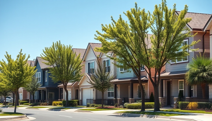 Modern suburban houses symbolizing North County San Diego real estate trends