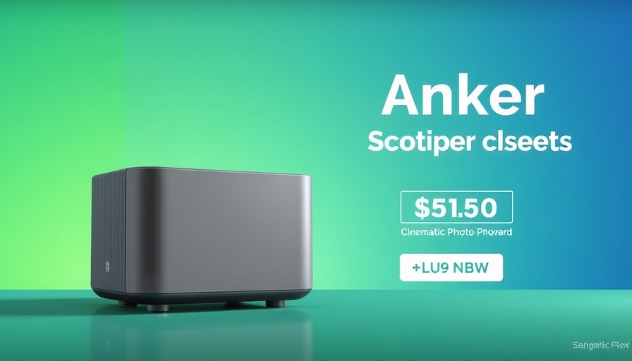 Sleek Anker Solix in gradient background for Early Prime Day Anker Deals.