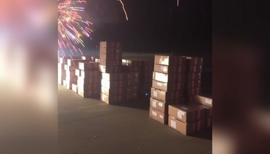 10K pounds of illegal fireworks seized after traffic stop in San Bernardino County
