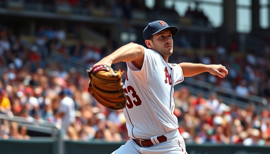 Pitcher in action during Dustin May's best start of season.