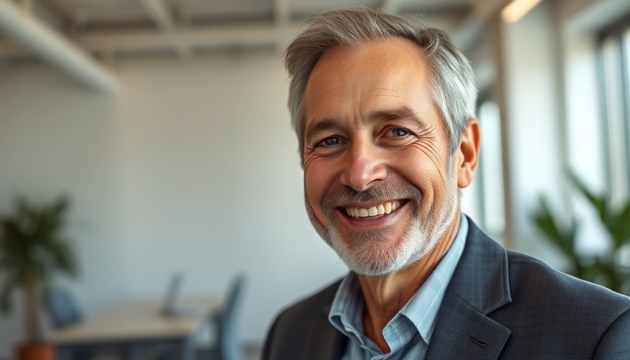 Professional older man smiling, suggesting expertise in North County San Diego housing market.